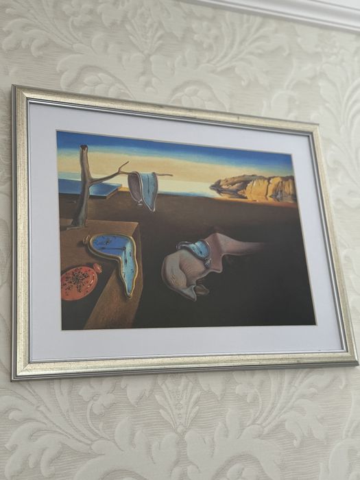 Obraz Salvador Dali w szkle antyrefleksyjnym