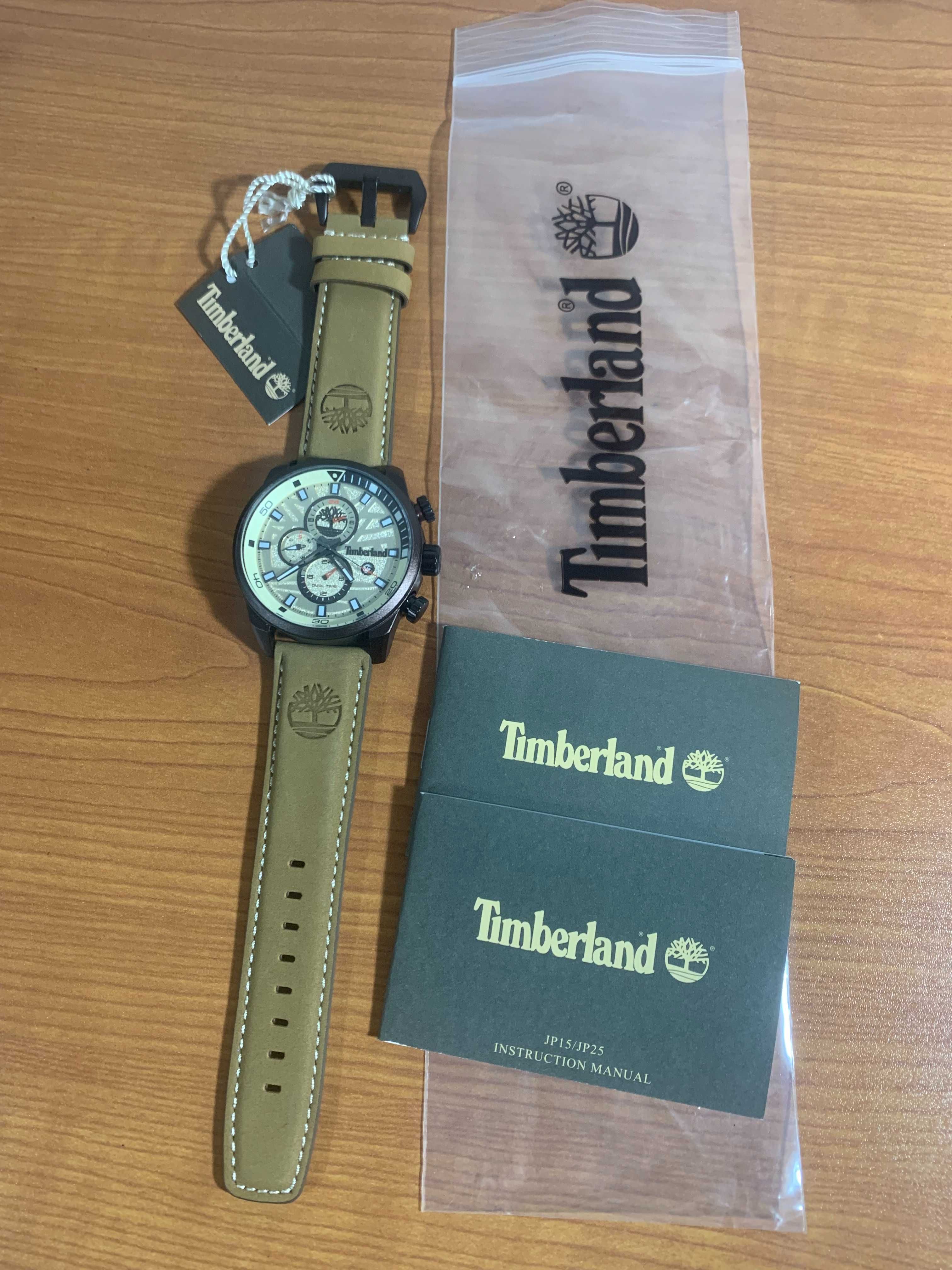 Relógio Timberland Castanho & Bege