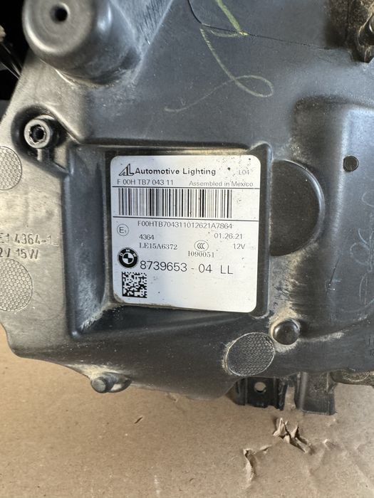 Фара левая full led BMW G01 европа