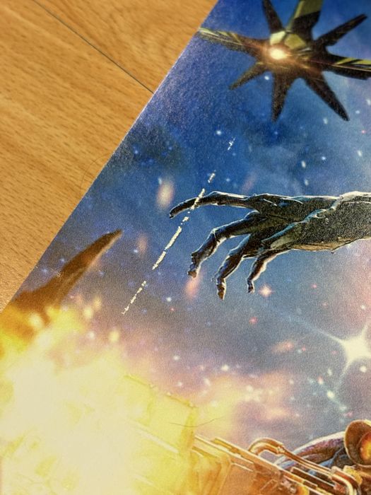 Plakat Strażnicy Galaktyki Marvel guradians of the galaxy