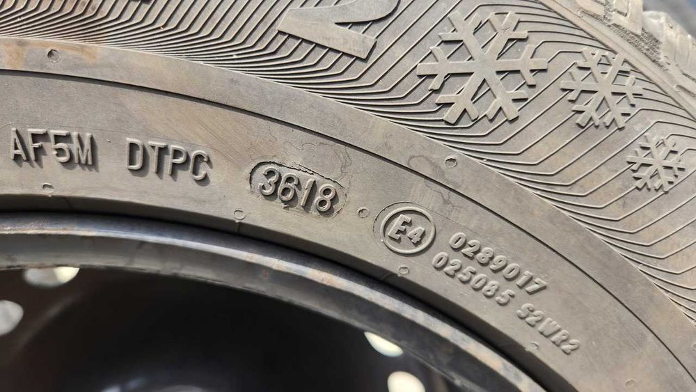 Koła z oponami zimowymi 215/65 R16 rozstaw 5x110