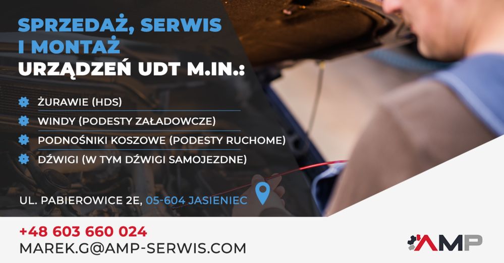 Żurawie Hds Windy Hakowce, Montaż, Resurs, UDT