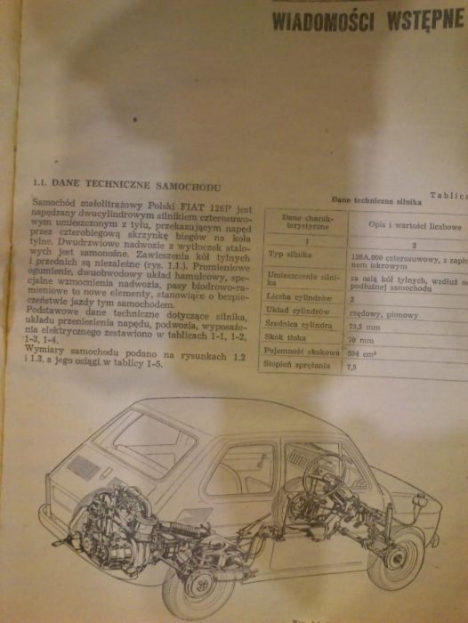 POLSKI FIAT 126P maluch instrukcja obsługi