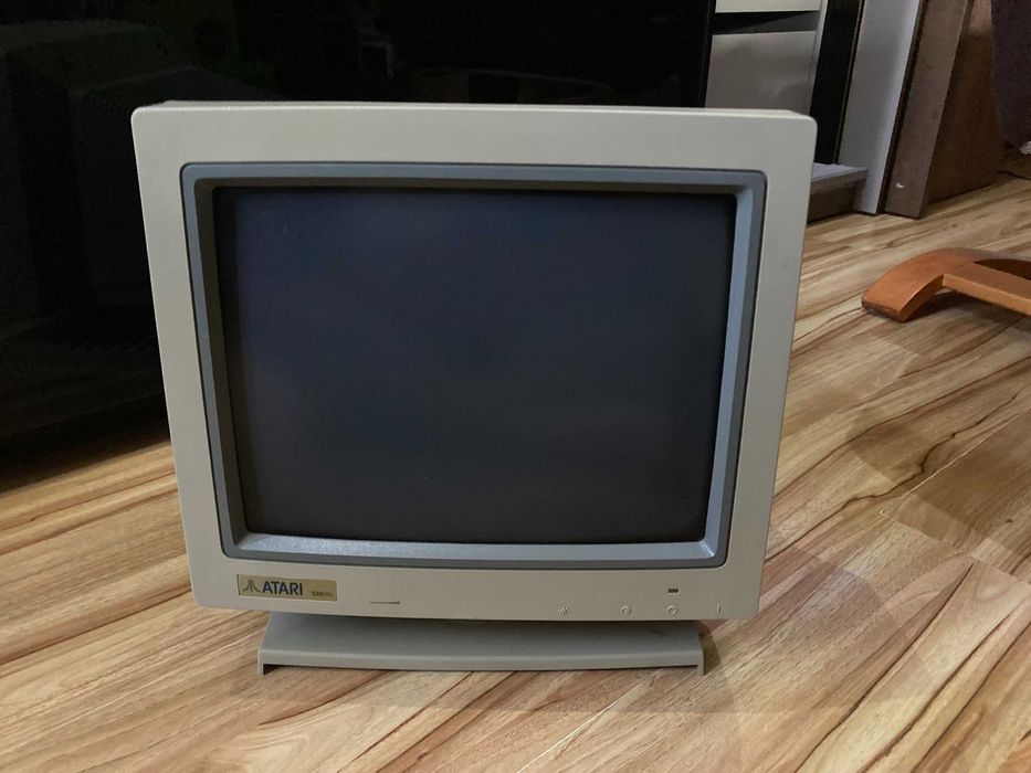 Monitor monochromatyczny Atari SM146 do Atari ST - sprawny