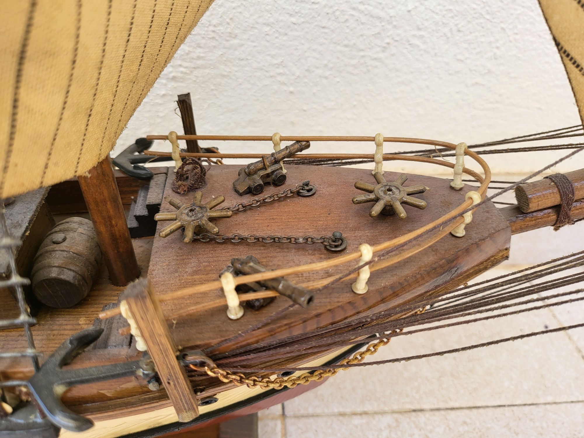 Modelo de navio muito detalhado