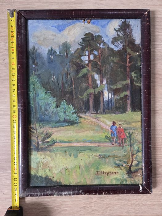 T Strycharski stary obraz