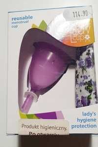 Kubeczek menstruacyjny fioletowy z woreczkiem S Lady Cup