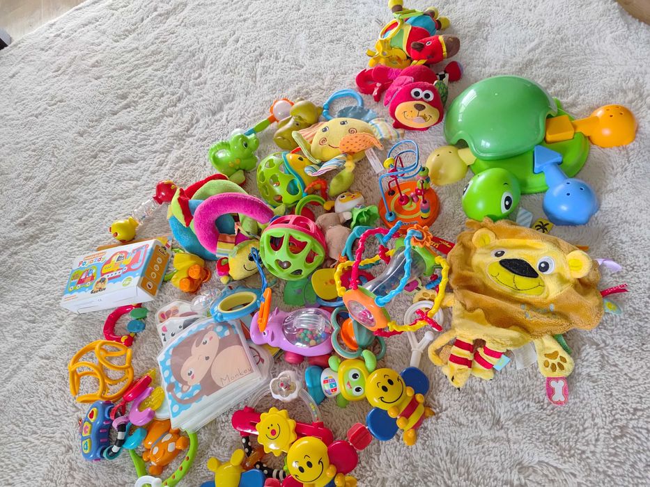 Zabawki grające/do wózka dla niemowląt OKAZJA MEGA ZESTAW