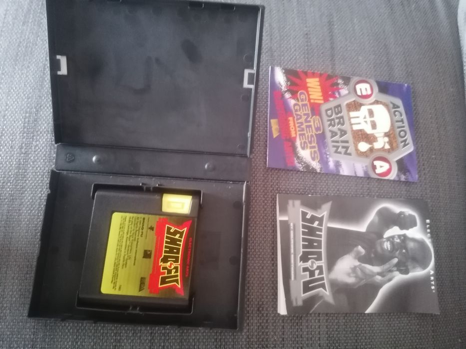 Jogo game Shaq Fu Shaqfu Mega Drive sega