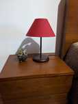Candeeiro de mesa Bordeaux/Vermelho-escuro (35cm / 2 disponíveis)