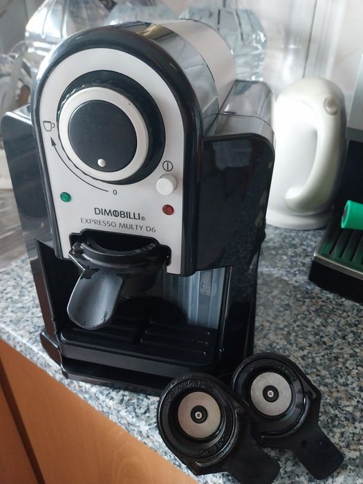 Maquina cafe expresso cimbalino / capsulas impecavel