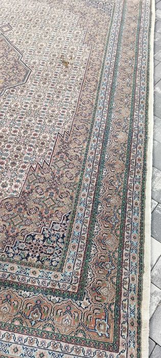 Bidjar dywan wełniany tkany ręcznie 341 x 240 cm wełna piękny perski