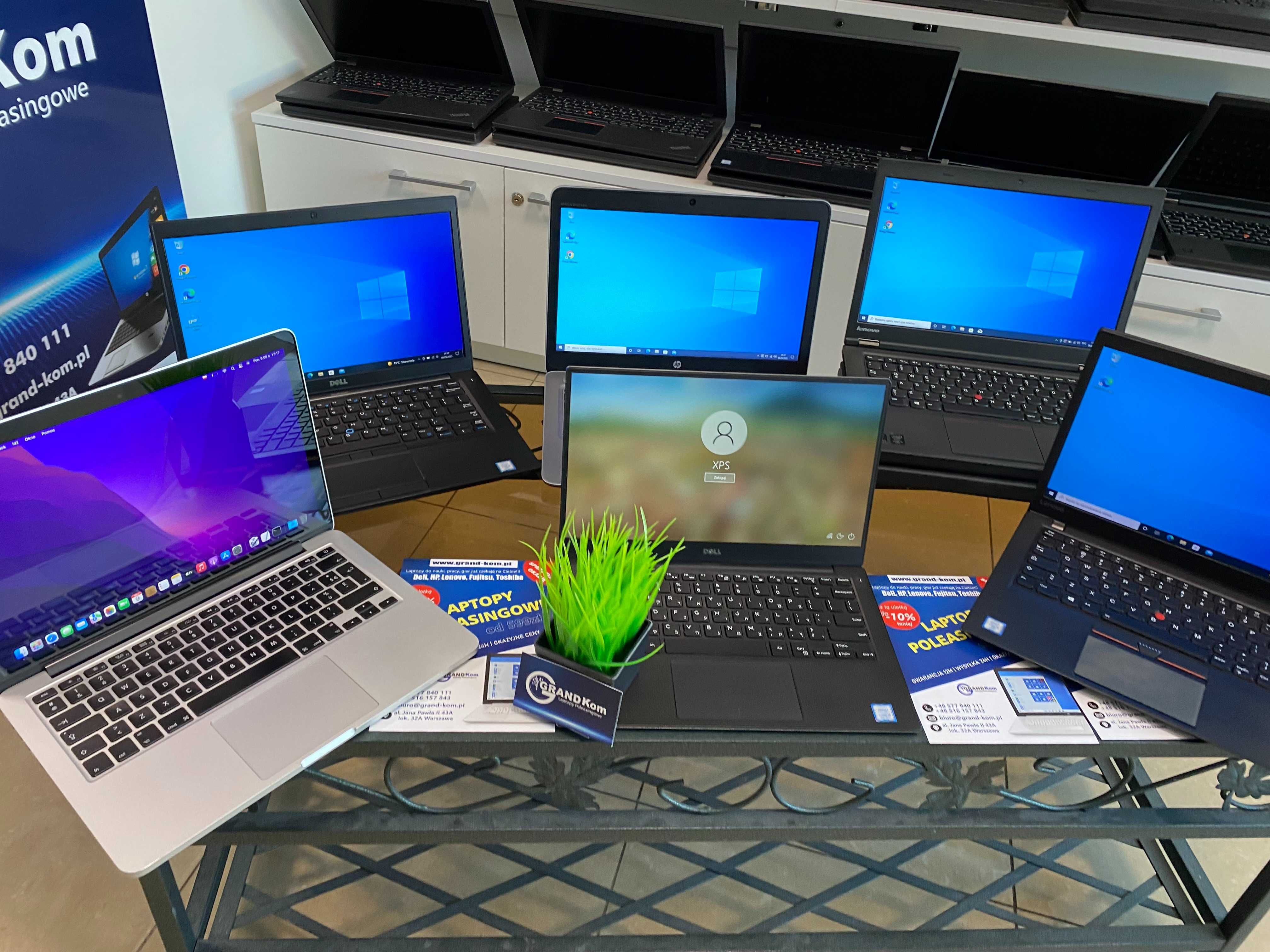 Macbook, Dell, HP, Lenovo, M1, Intel, Do pracy Gamingowy Gwar Faktura