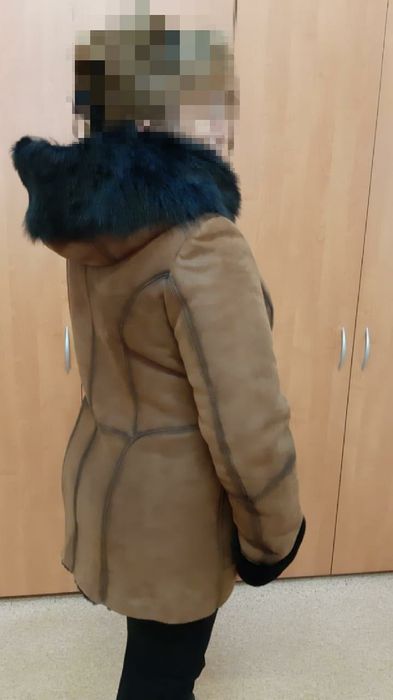 Дубленка натуральная  замшевая новая