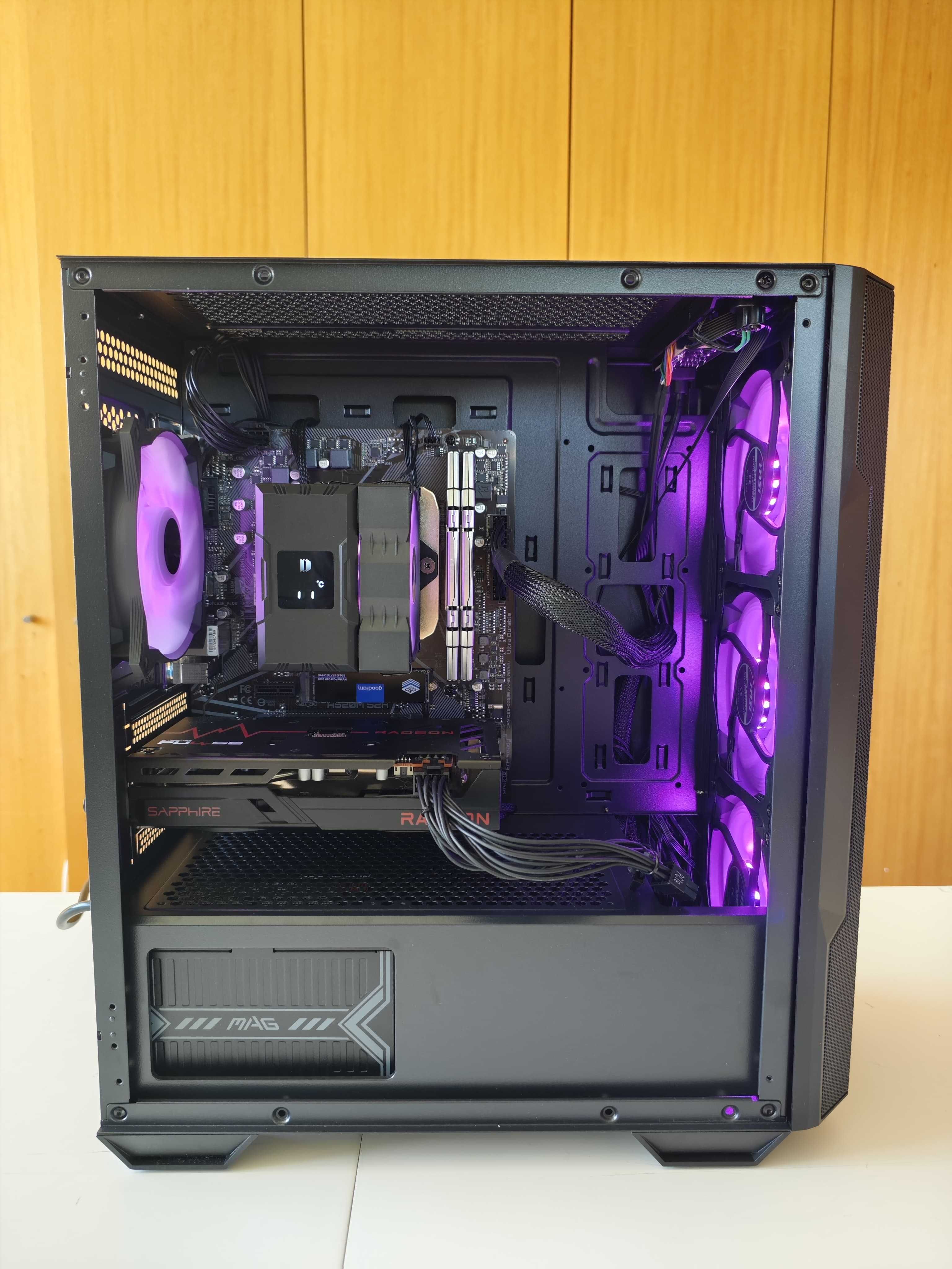 PC Gaming Novo RX 6600 + Ryzen 5 3600 | Garantia 6 Meses