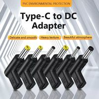 USB C to DC,универсальный переходник 12V Type-C to DC 3,0*1,1  4,8*1,7
