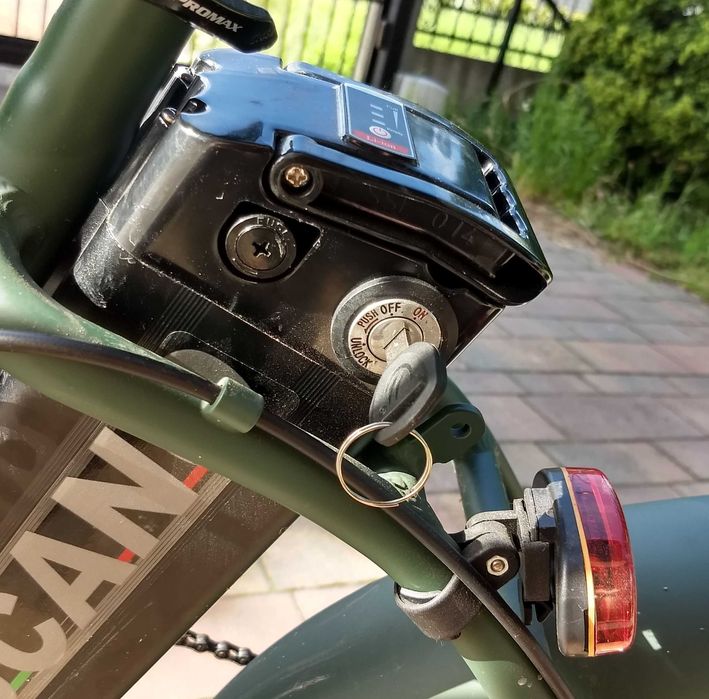 Rower elektryczny Tucano 20'', składany, bateria, mały przebieg PROMO