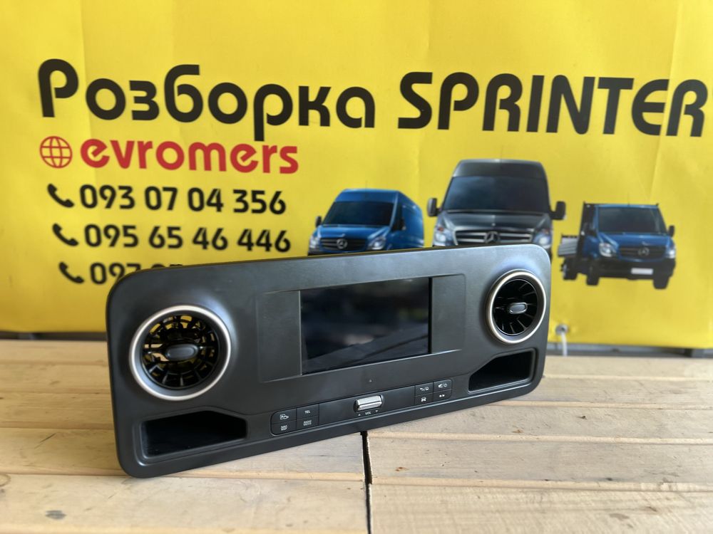 магнітола навігація середня 2din мерседес sprinter w907-910