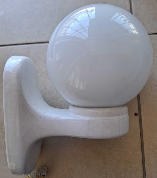 Nietypowy i ładny kinkiet Kłyszyński MZ-1C - "porcelana", używany