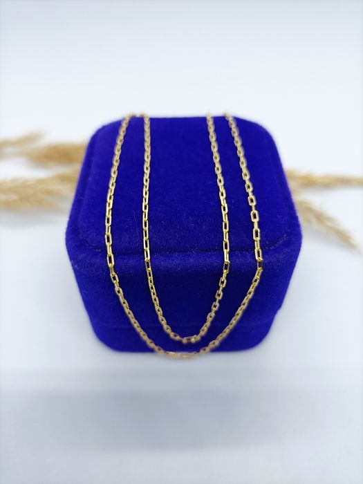 Klasyczny łańcuszek ze złota, złoto pr 585