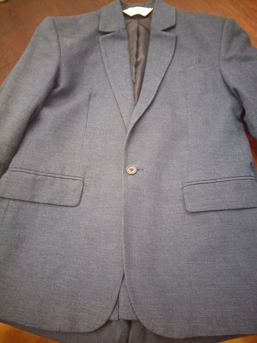 Hm garnitur chłopięcy granat 164cm