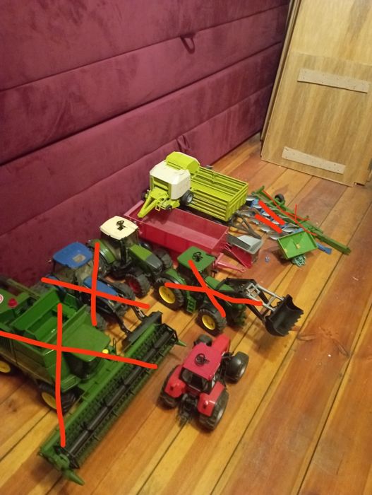 Bruder,kombajn,traktor,maszyny rolnicze