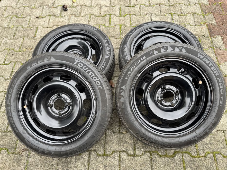 Opony zimowe Tourador 195/55R16 z felgami
