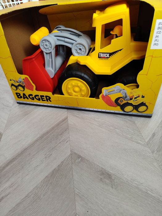 Duża koparka dla dzieci