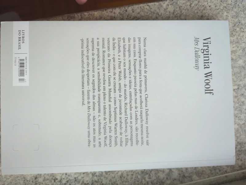 Livro Mrs Dalloway