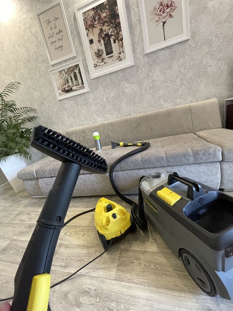 Аренда моющего пылесоса/Пароочистителя /Karcher Puzzi 10/1