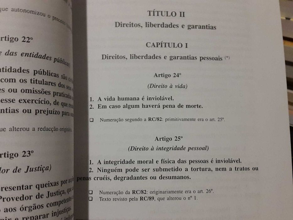 Constituição da República Portuguesa - Lei do Tribunal Constitucional