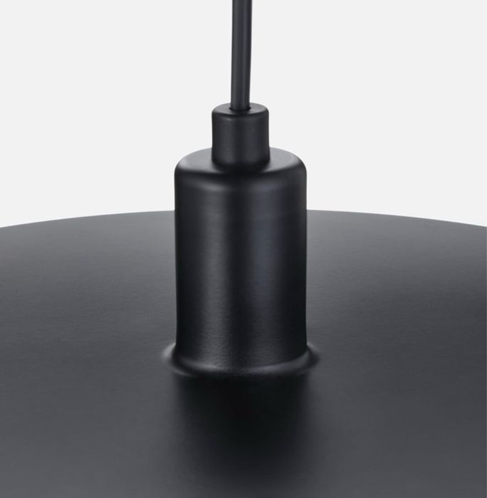Candeeiro suspenso LED preto NOVO