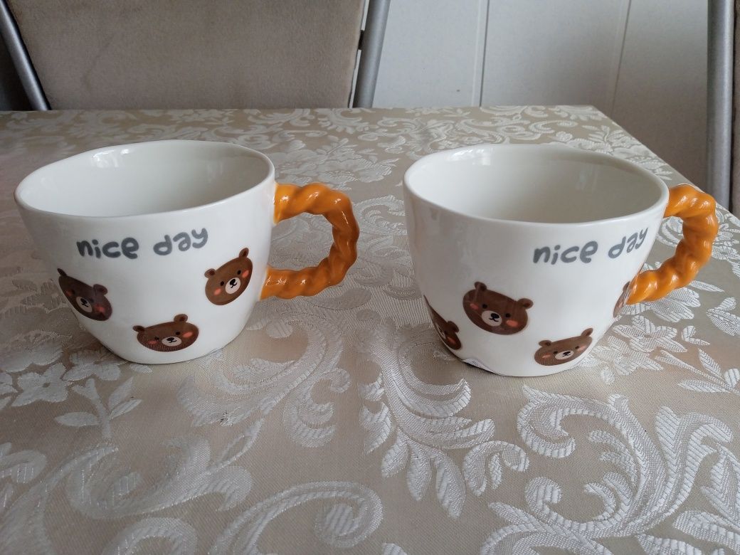 Zestaw 2x nowe kubki kubek