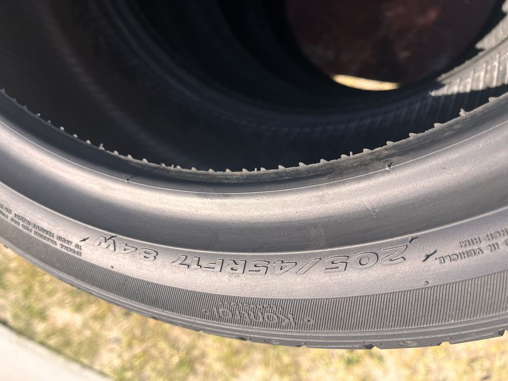 Шини 205/45 R17 Hankook Ventus S1 Evo2 резина бу лето