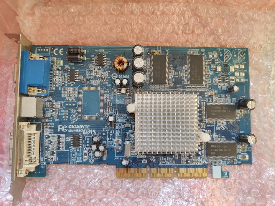 Karta graficzna Gigabyte AGP – niesprawdzona