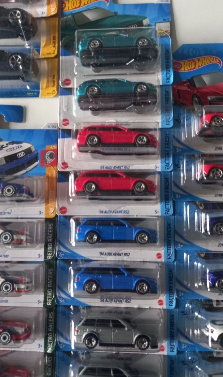 Vários Audi hot wheels