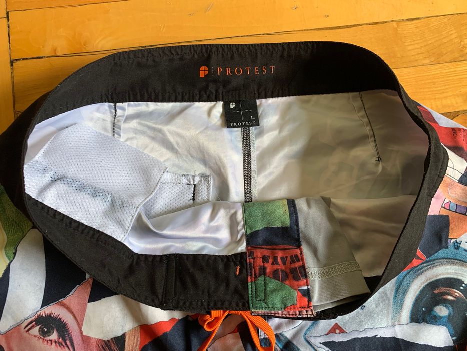 Шикарные пляжные мужские шорты PROTEST оригинал