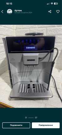 Кофемашина Siemens EQ 6 cappucinno siries 300