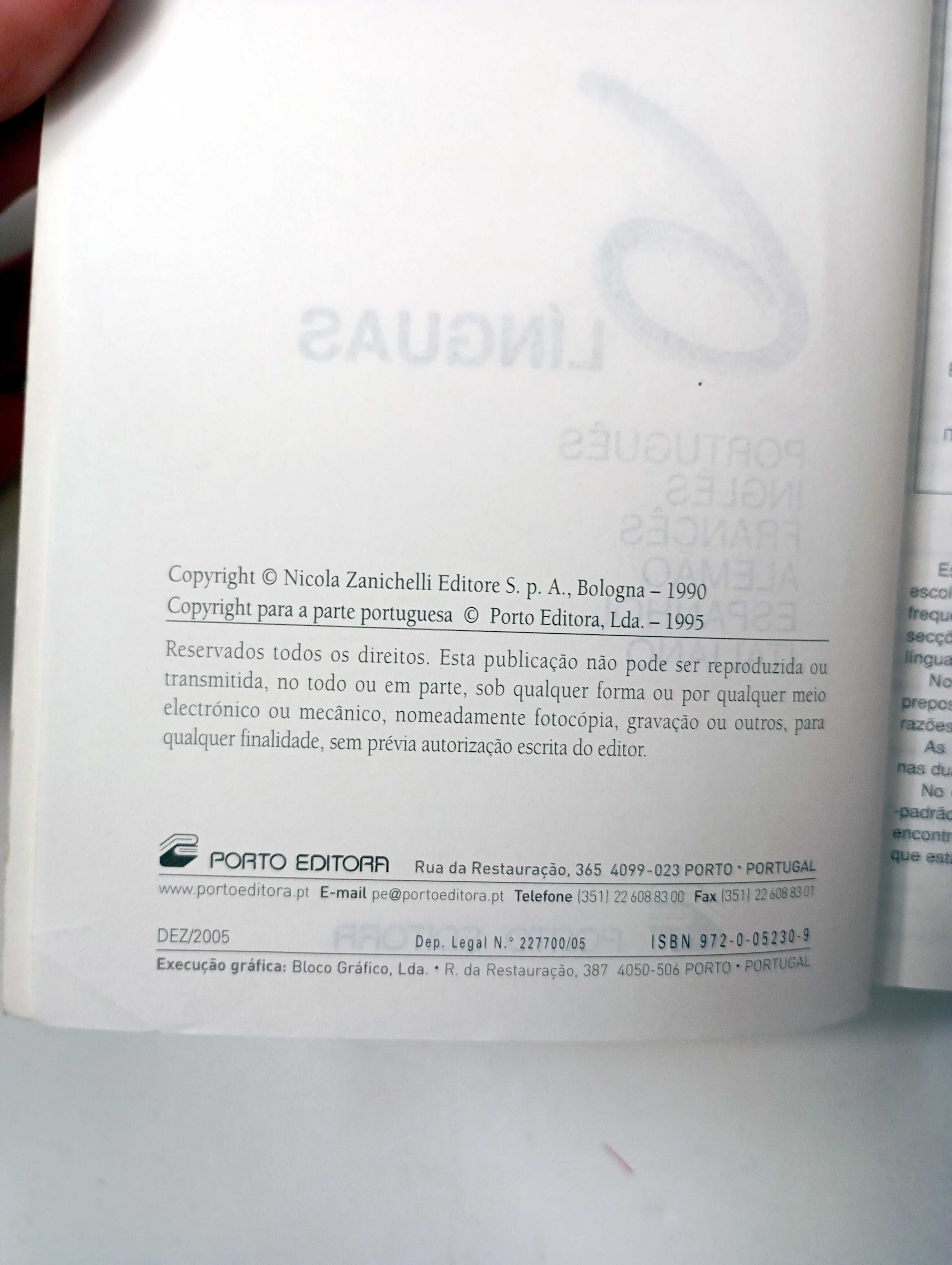 Dicionário 6 línguas- Porto Editora
