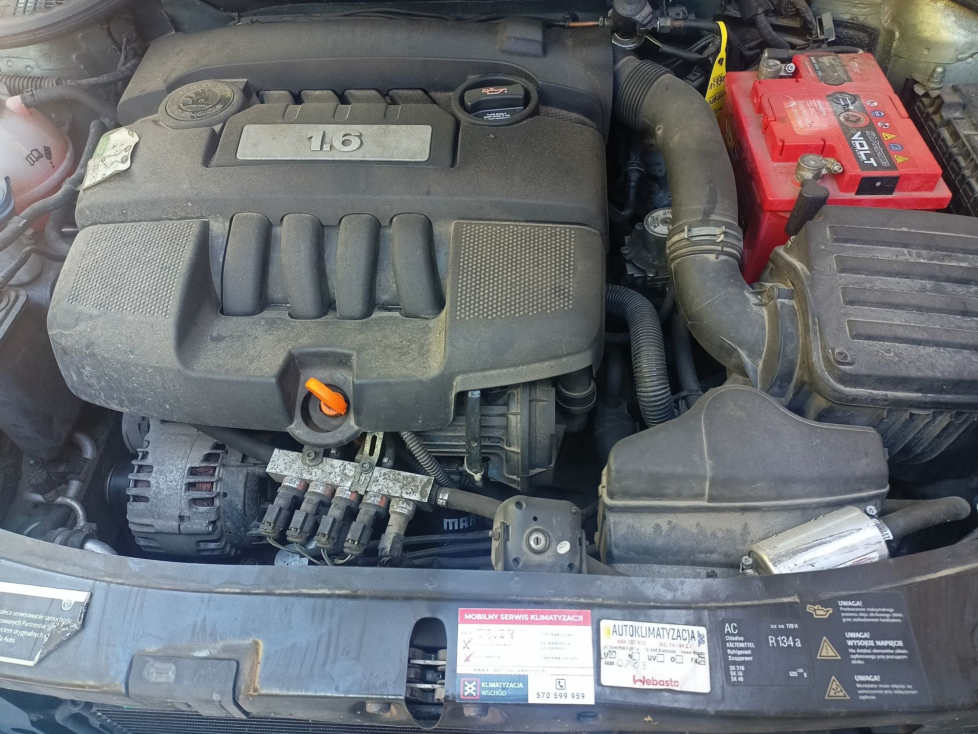 skoda octavia ii 1,6 mpi 102 km plus lpg