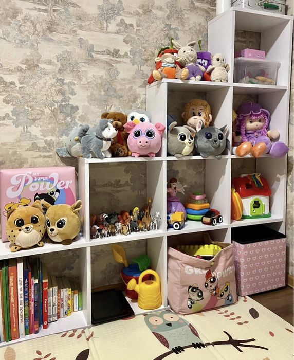 Безкоштовна доставка! Стелаж дитячий, поличка, стелаж для іграшок