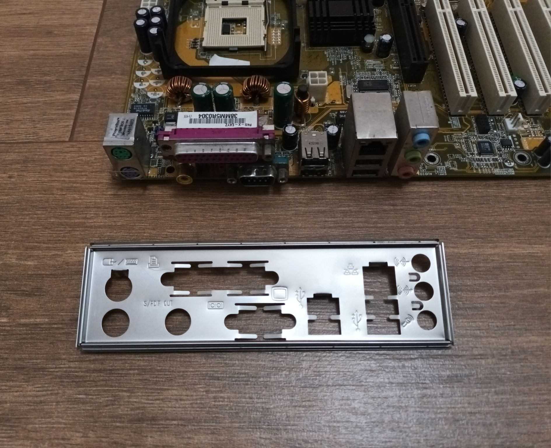 Motherboard Asus P4S-X para socket 478