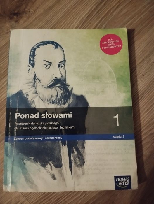 Ponad słowami 1 Podręcznik do języka polskiego część 2