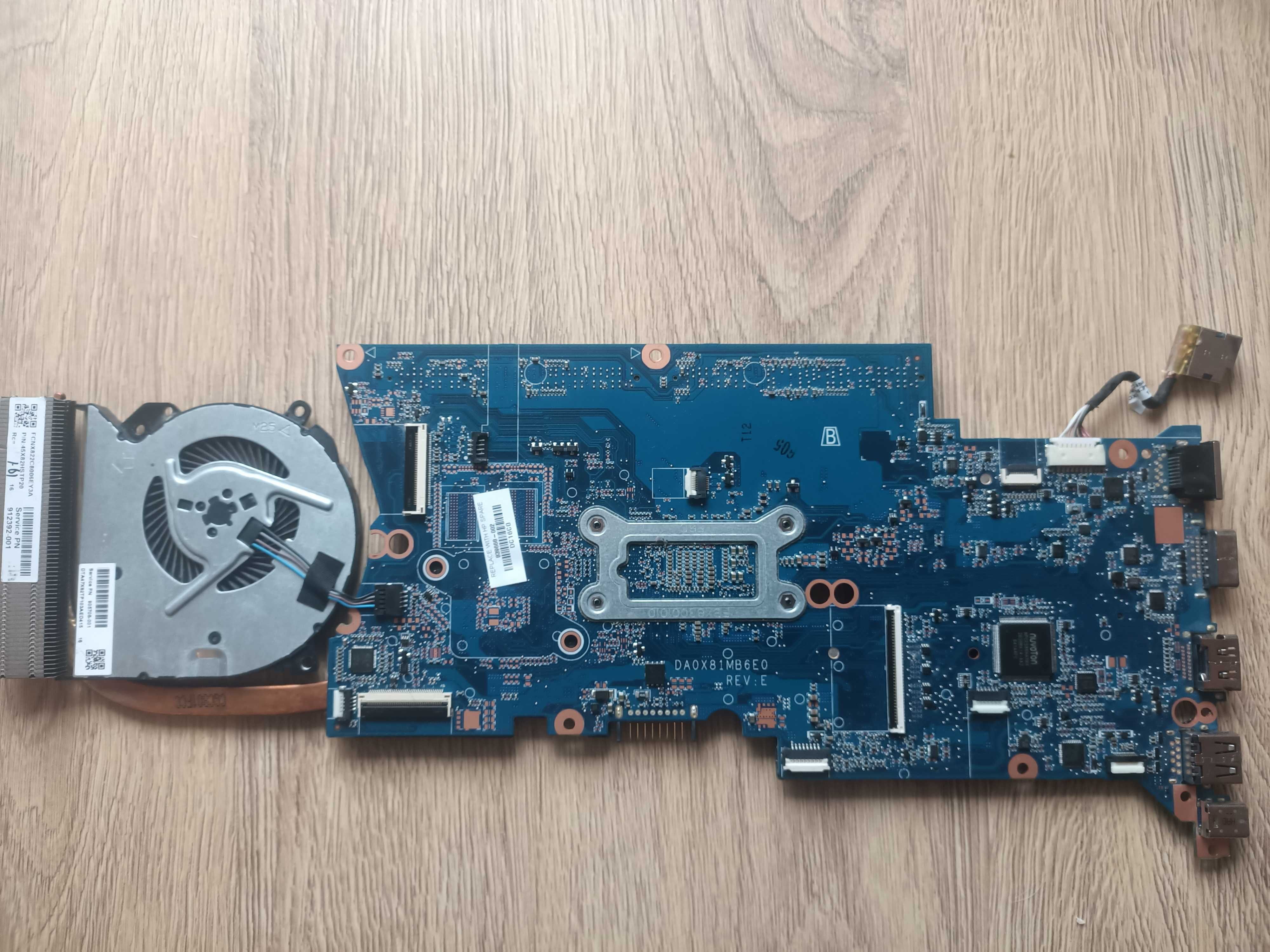 Palmrest Płyta główna HP Probook 440 G4 i3-7gen Radiator