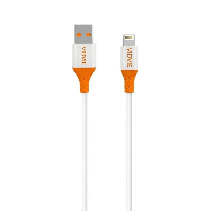 Kabel VIDVIE CB4014 USB/iPhone 2.4A, 1m biały, Vidvie