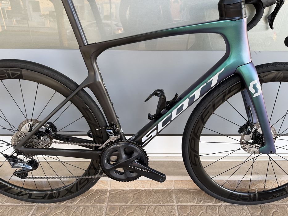 Bicicleta Scott Foil - rodas em carbono - Disco