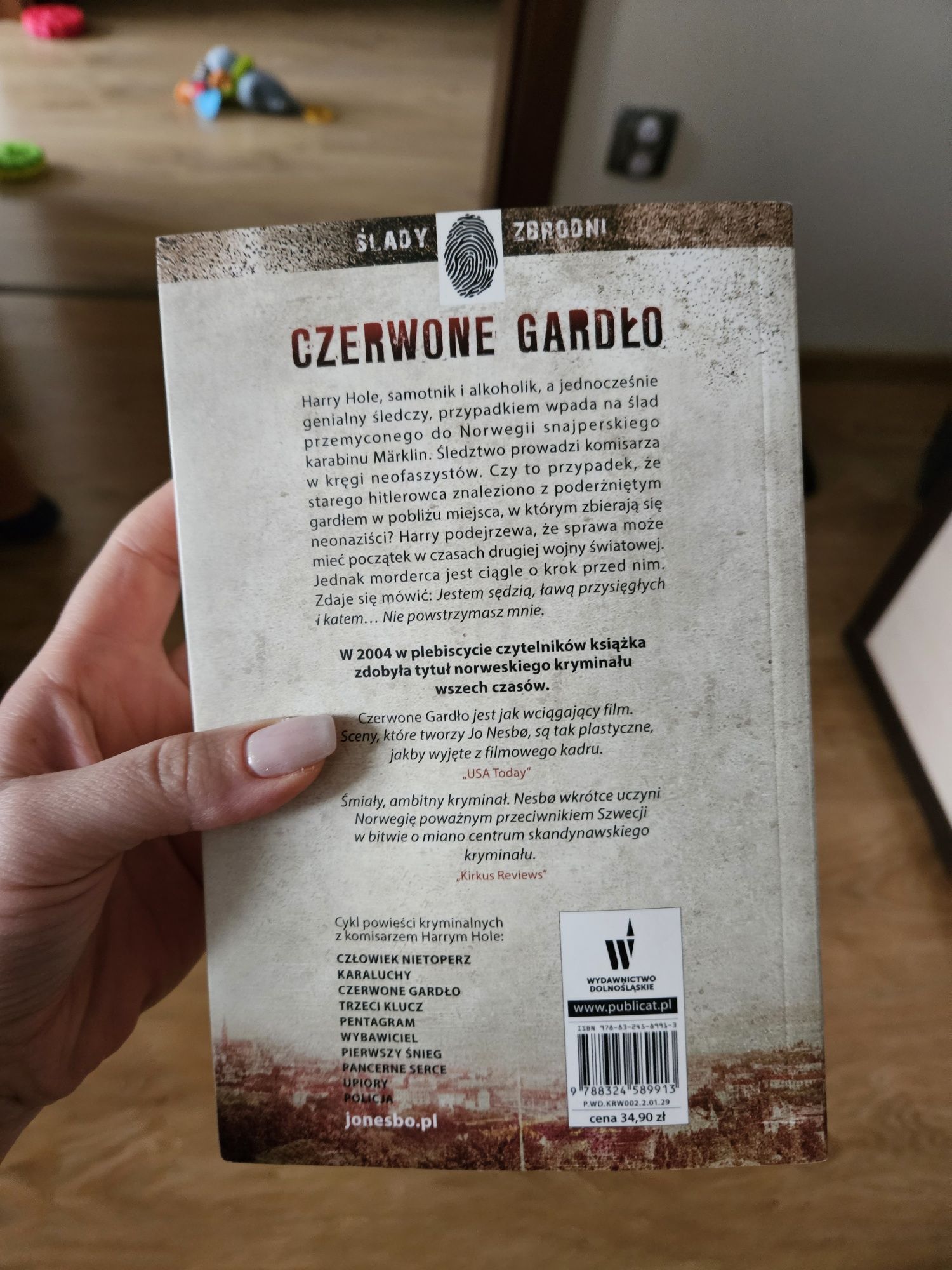 Jo Nesbo Czerwone Gardło