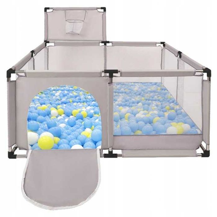 Манеж дитячий ігровий з кульками 30 шт. 125х125см сухий басейн