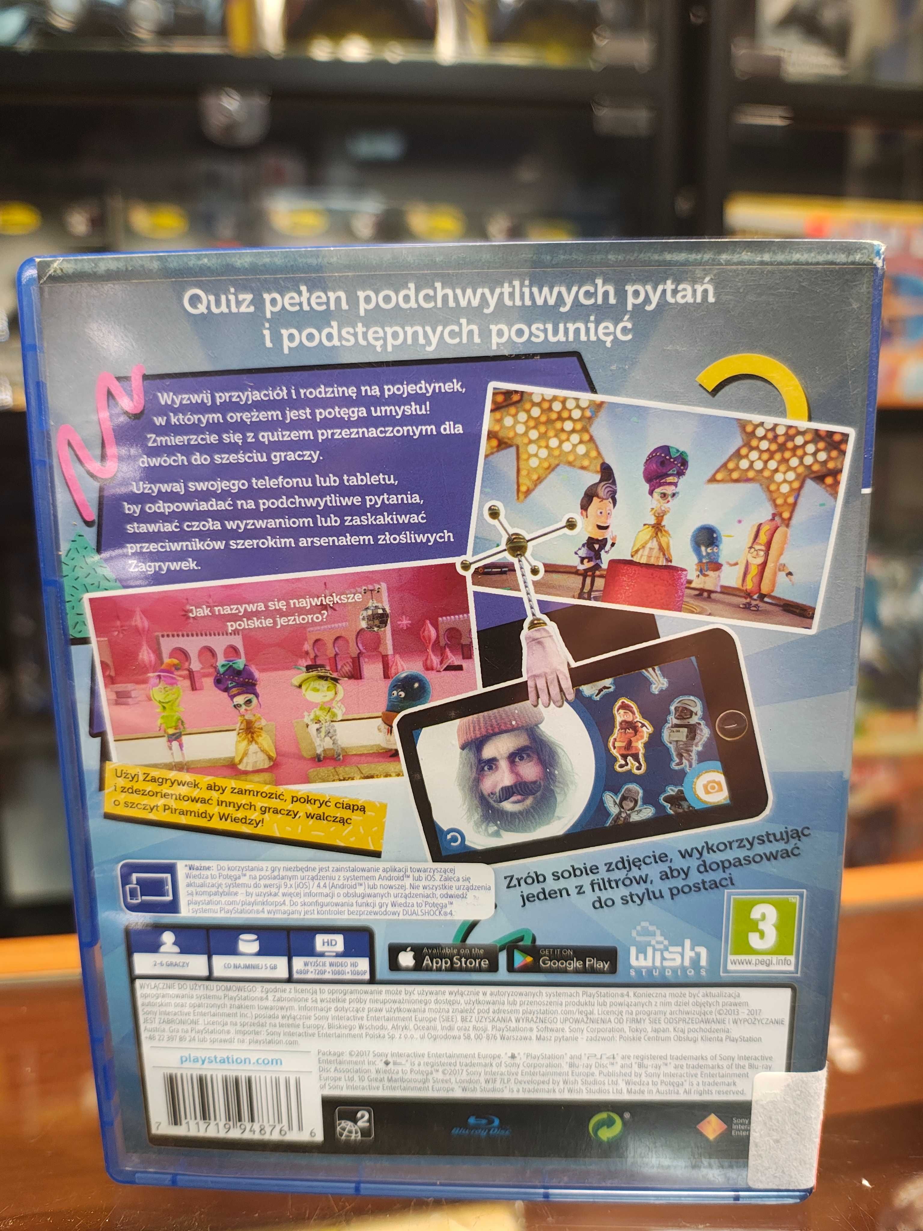 Wiedza to potęga PS4, Wysyłka Wymiana