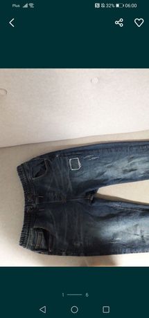 Spodnie chlopiece jeggersy jeans Reserved roz 164